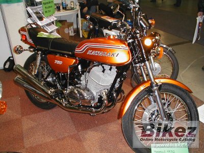 1972 kawasaki 750 h 2 mach iv photo